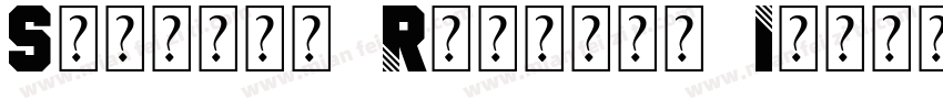 Satisfy Regular Identity H字体转换